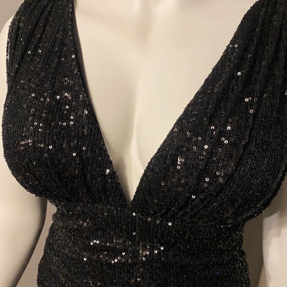 Black sequin dress 1X - Picture 9 of 13